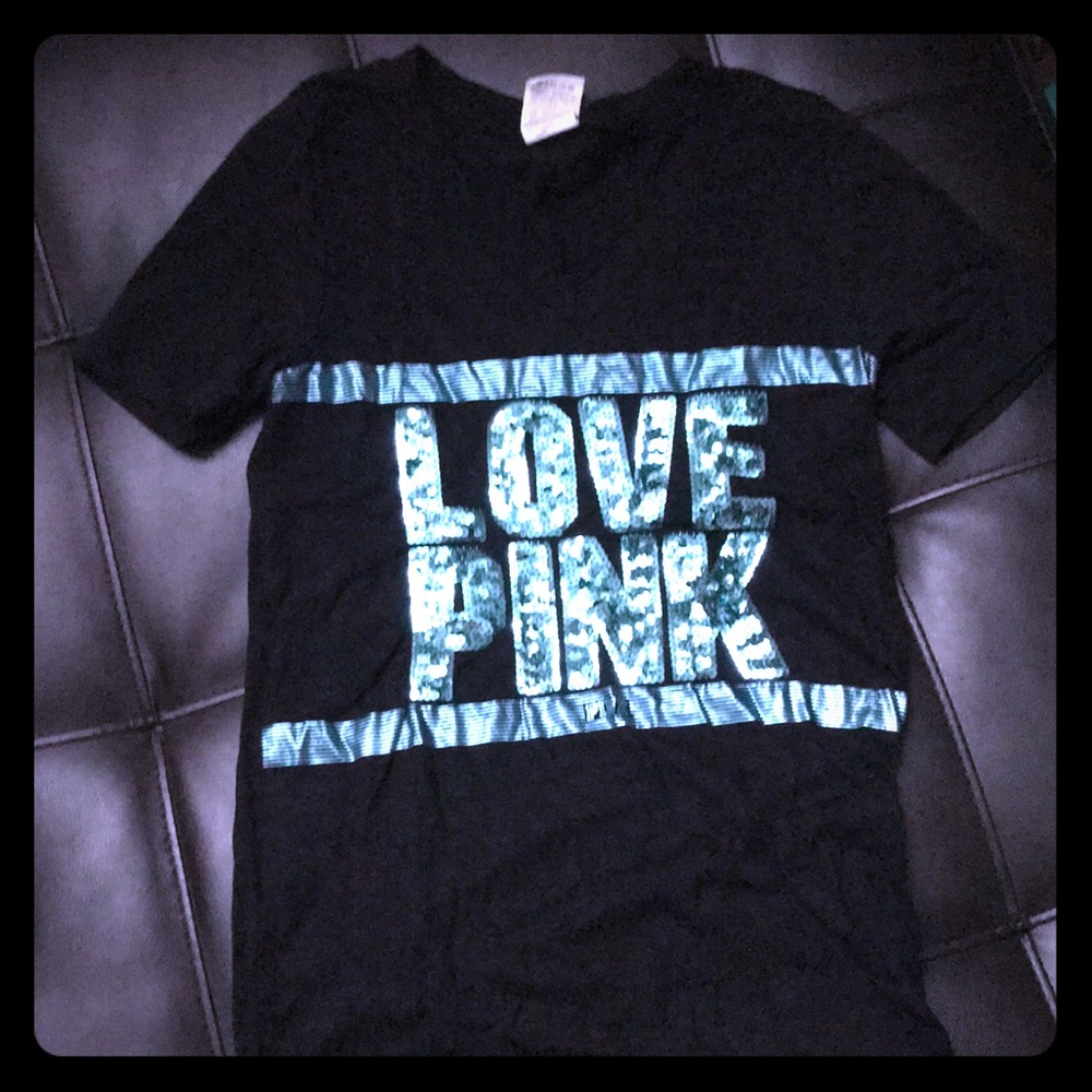 Pink Victoria secret t-shirt